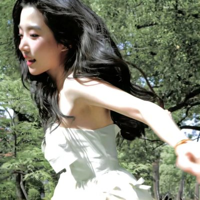九尾狐与仙鹤